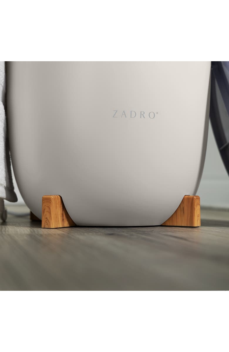 Zadro Large Bucket Towel Warmer, Alternate, color, Bamboo/Gray