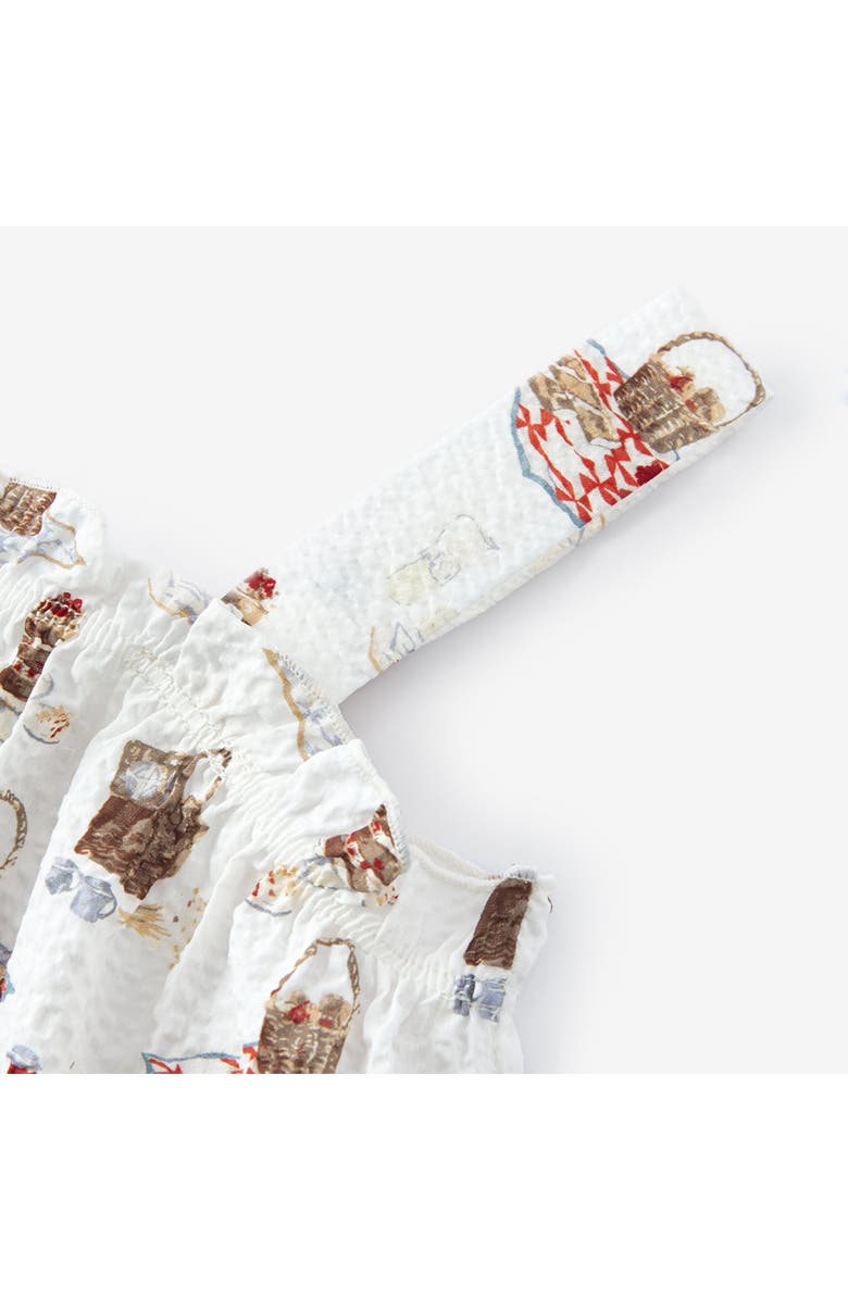 Milkbarn Ruffle Tank and Pant Set, Alternate, color, Picnic