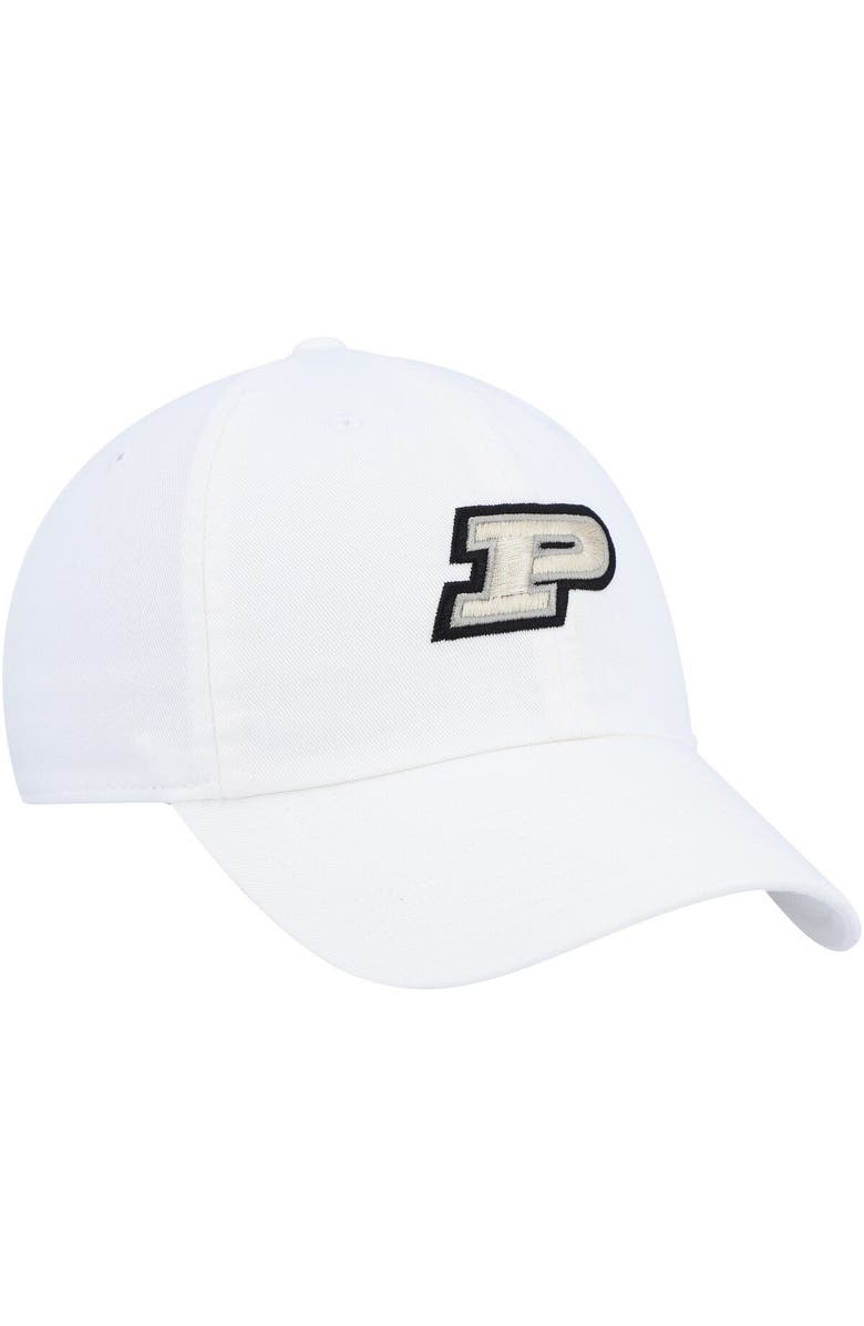 Nike Men's Nike White Purdue Boilermakers Heritage86 Logo Performance Adjustable Hat, Alternate, color, 