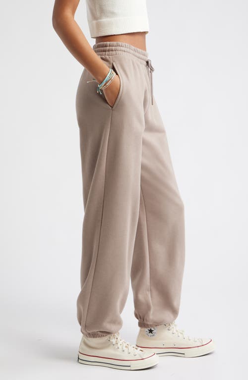 Bp. Oversize Fleece Joggers In Gold
