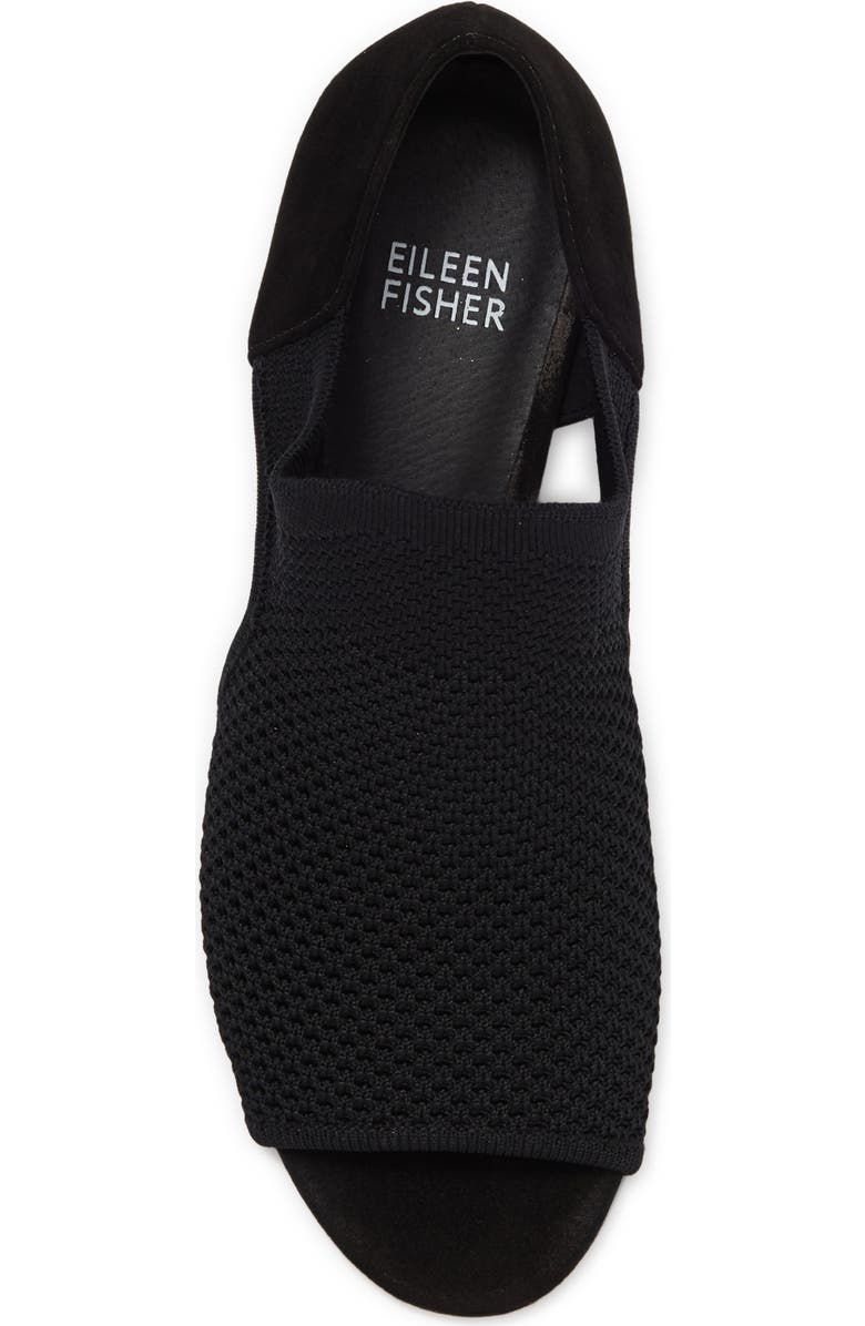 Eileen Fisher Wink Knit Open Toe Pump, Alternate, color,