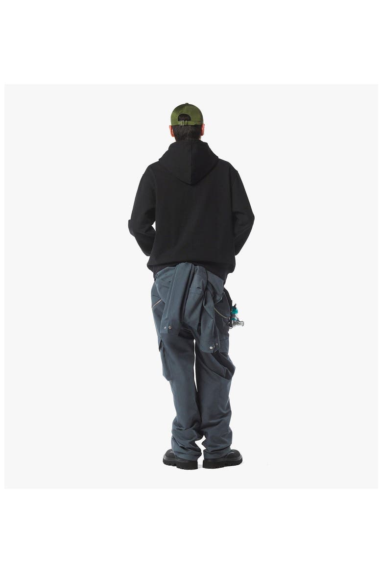 Classic Logo Hoodie in Organic Cotton, Alternate, color, Black