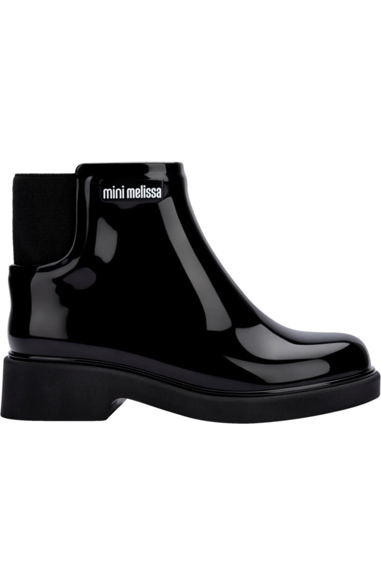 Mini Melissa Kids' Chelsea Boot, Alternate, color, Black