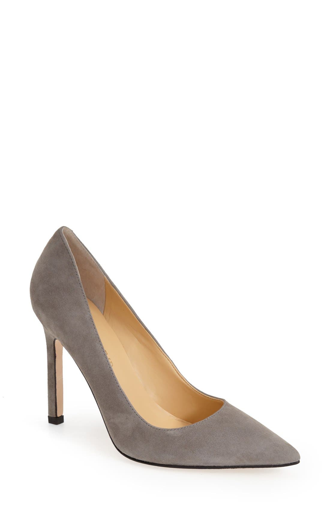 'Carra' Pump, Main, color, GREY SUEDE