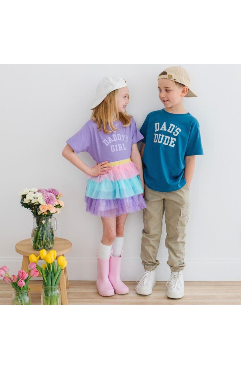 Sweet Wink Dad's Dude Short Sleeve T-Shirt, Alternate, color, Indigo