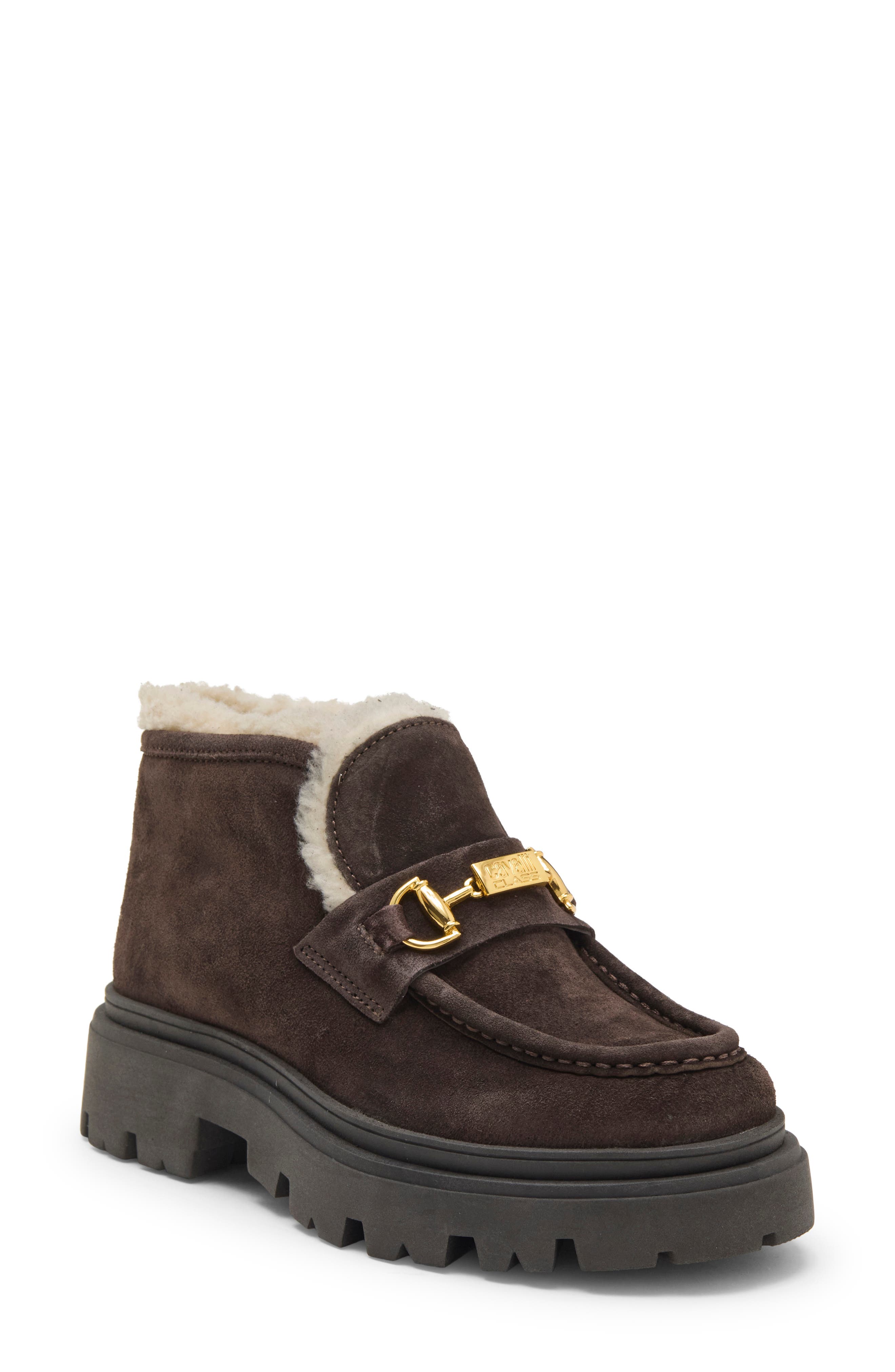 Leather Penny Loafer Boot