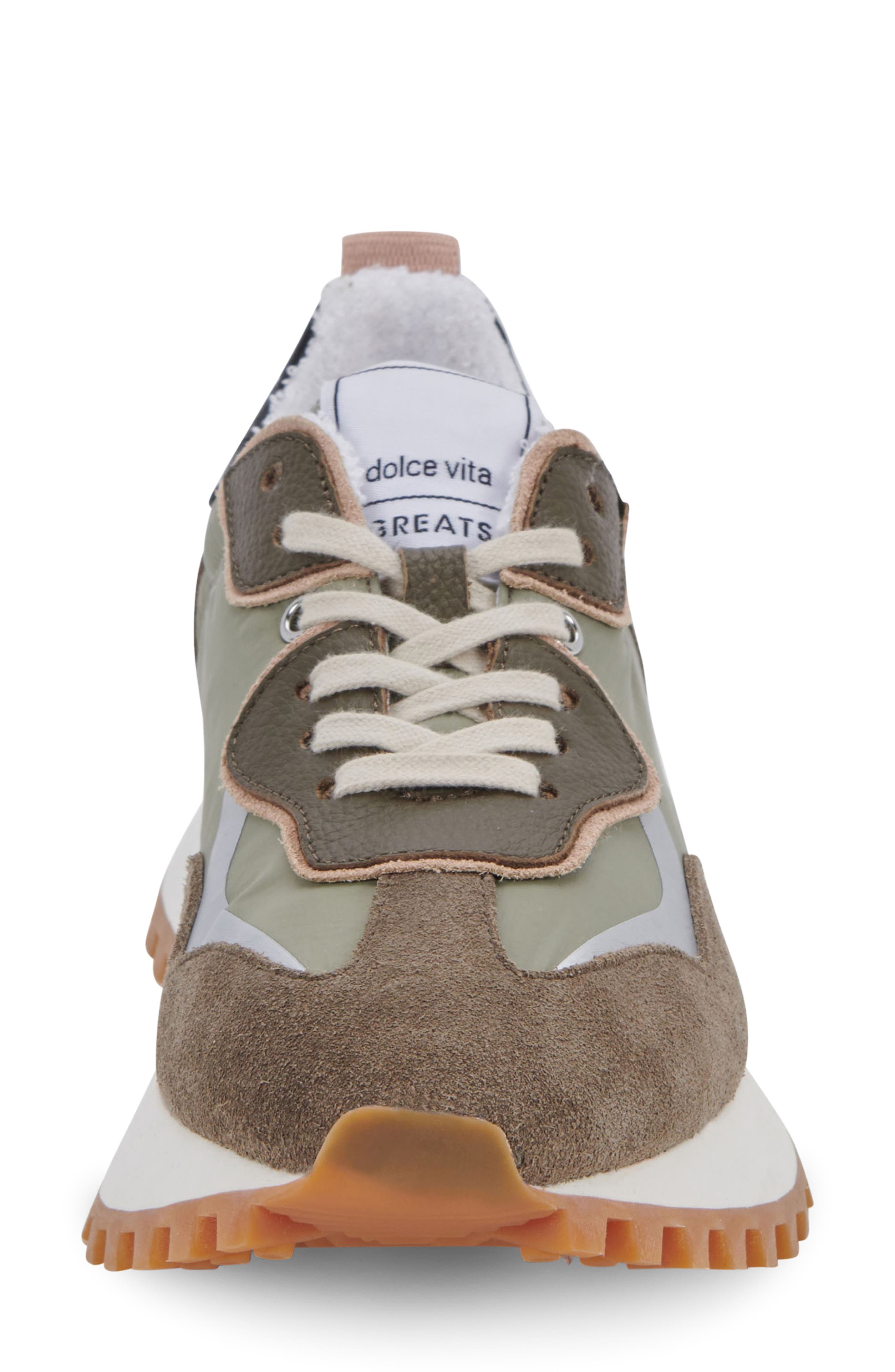 Reubin Sneaker, Alternate, color, ARMY NYLON
