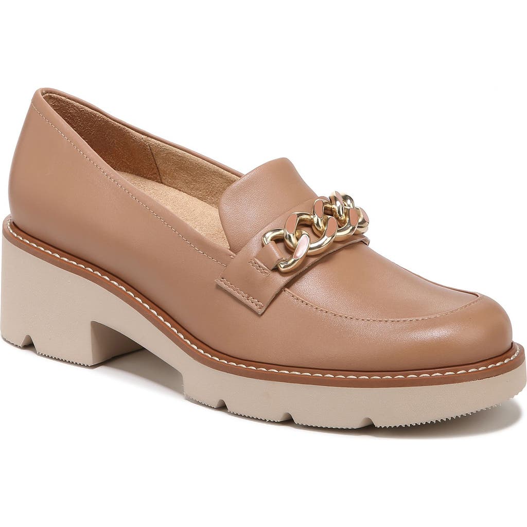 Naturalizer Desi Lug Sole Loafers In Brown