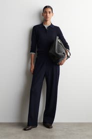 COS Elasticized Merino Wool Pants