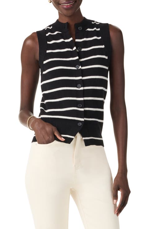 Stripe Essential Sweater Vest