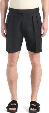 Manière De Voir Bertrand Twin Pleat Tailored Shorts