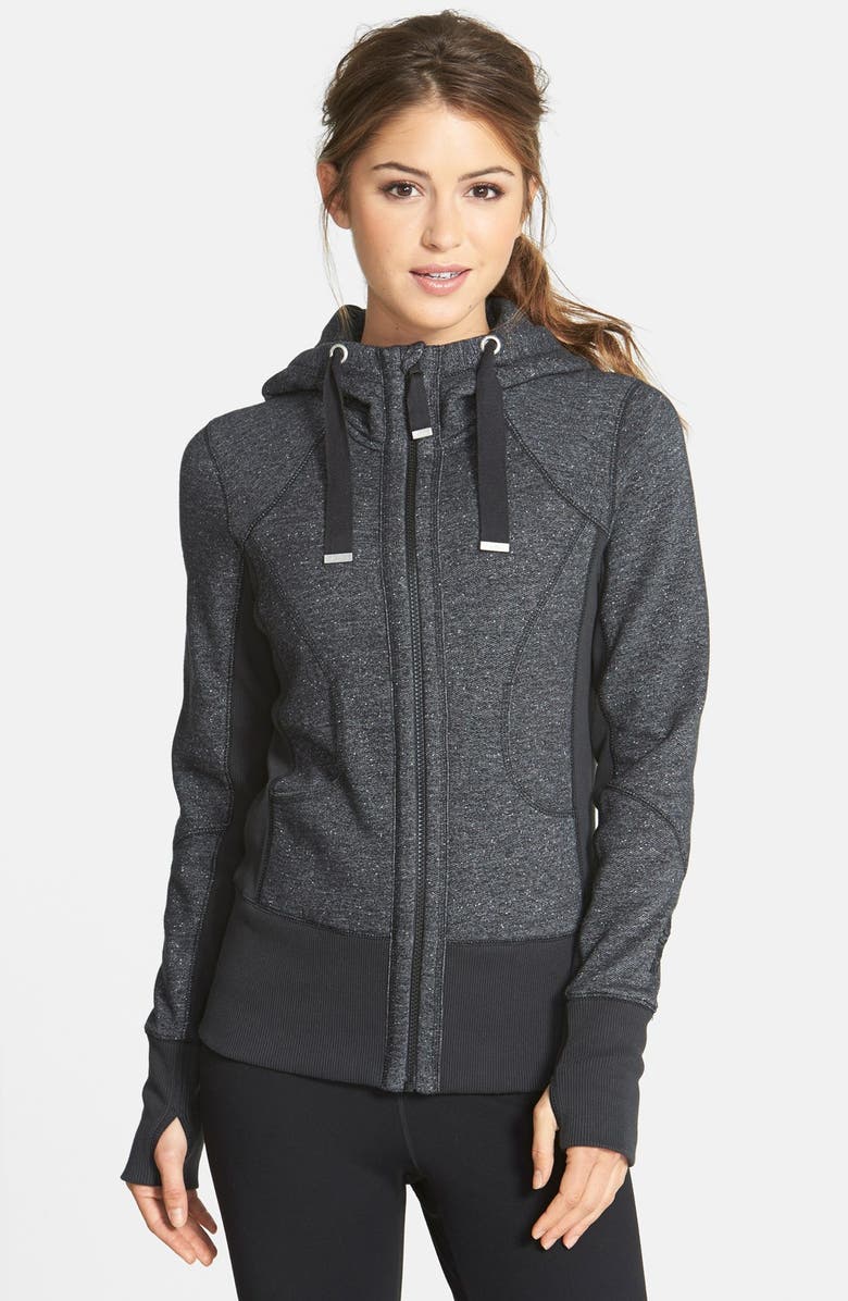 Zella 'Pretty Moon Dust' Hooded Jacket, Main, color, 