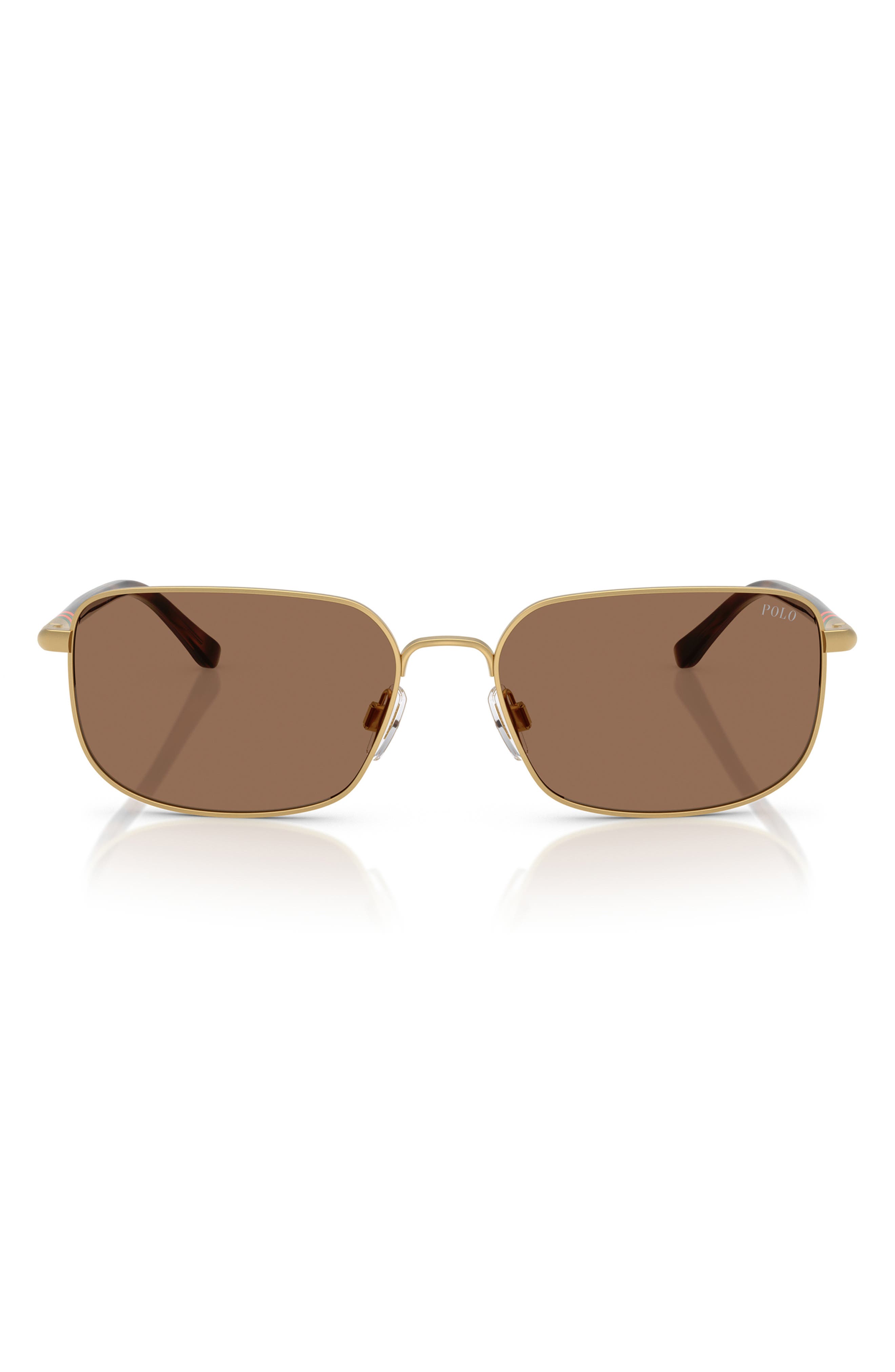 SEMISHINY GOLD / DARK BROWN