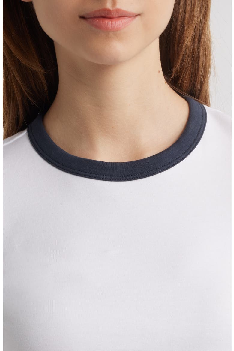 Mia Cotton Ringer T-Shirt, Alternate, color, WHITE MULTI