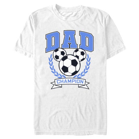 Men's Mickey & Friends Soccer Dad Champion  Graphic T-Shirt