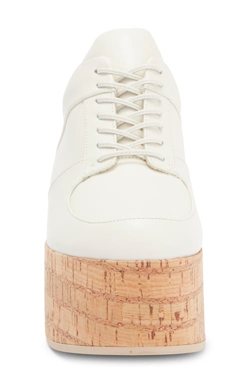 Jeffrey Campbell Merrill Platform Derby In Ivory