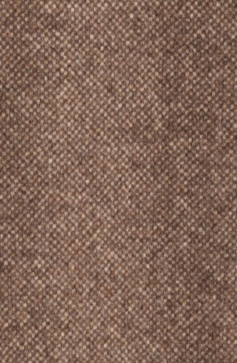 Hart Schaffner Marx Macbeth Wool Blend Single Breasted Coat, Alternate, color, Chestnut Pindot