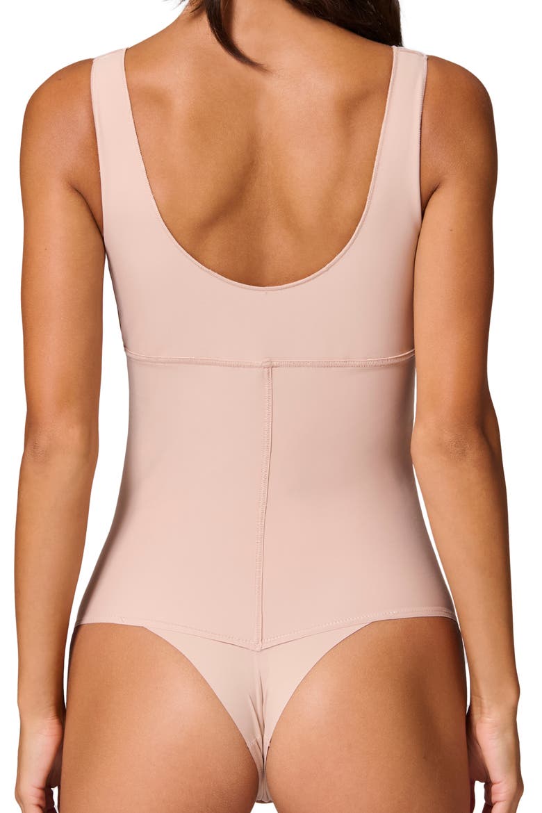 Story Shaper Bodysuit, Alternate, color, PEAU ROSE