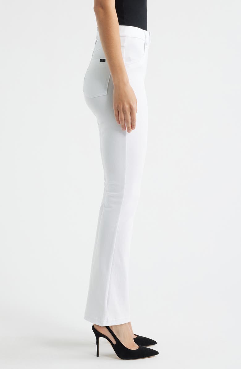 Hue Baby Bootcut Denim Leggings, Alternate, color, White