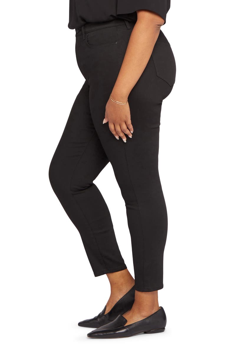 Ami High Waist Skinny Jeans, Alternate, color, BLACK RINSE