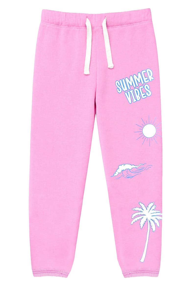 Kids' Cloud Soft Sweatpants, Main, color, BUBBLE GUM PINK