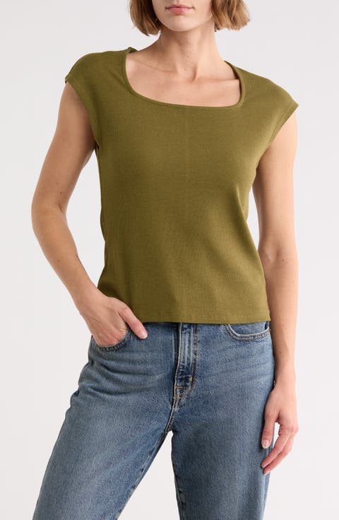 Square Neck Top