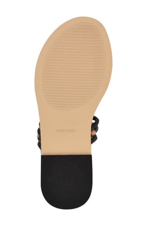 Nine West Dashin Sandal In Black