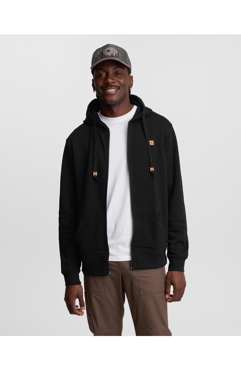 tentree Reynard Zip Hoodie, Main, color, Meteorite Black