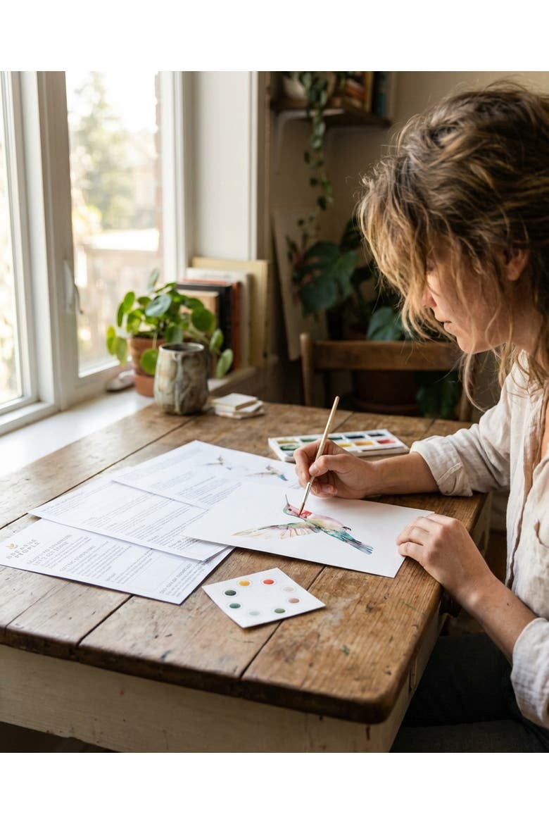 Breath People Desert Bloom All-In-One Watercolor Kit | Nordstrom