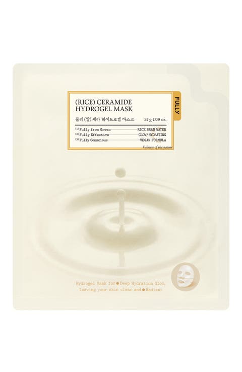 Rice Ceramide Hydrogel Mask