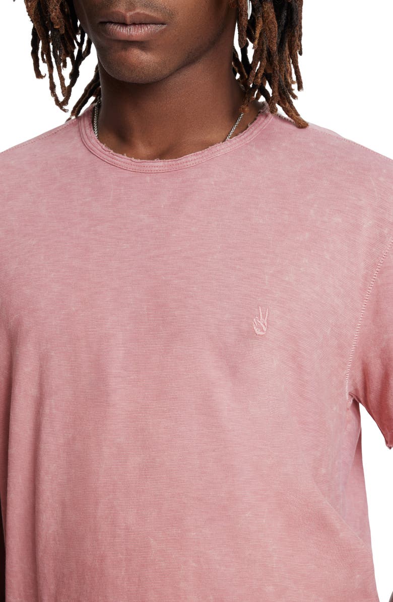 John Varvatos Mercier Patina T-Shirt, Alternate, color, Dusty Rose