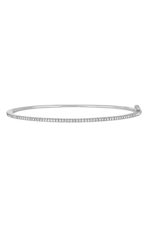 Skinny Stackable Diamond Bangle (Online Trunk Show)
