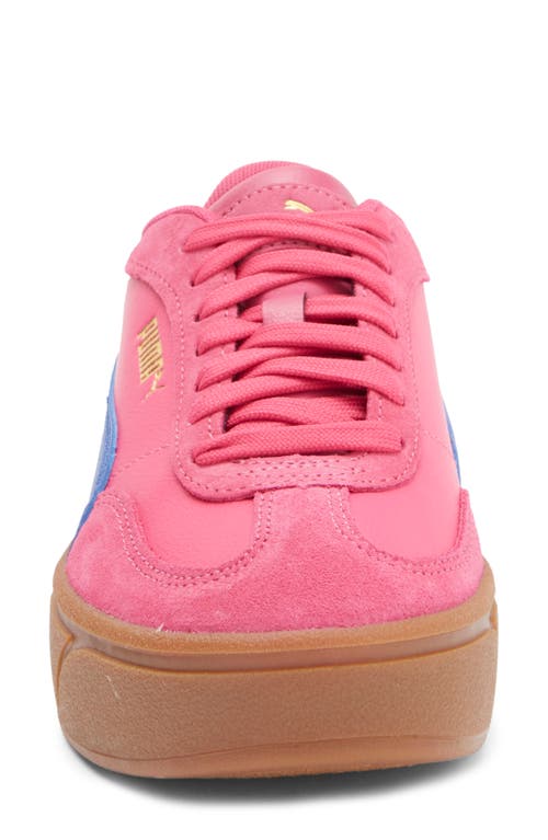 Shop Puma Club Ii Era Platform Sneaker In Pink-vivid Blue