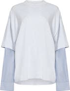 LIONESS Layered Look Oversize T-Shirt