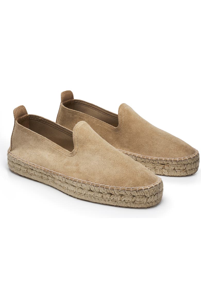 MORJAS The Espadrille, Alternate, color, Beige Suede