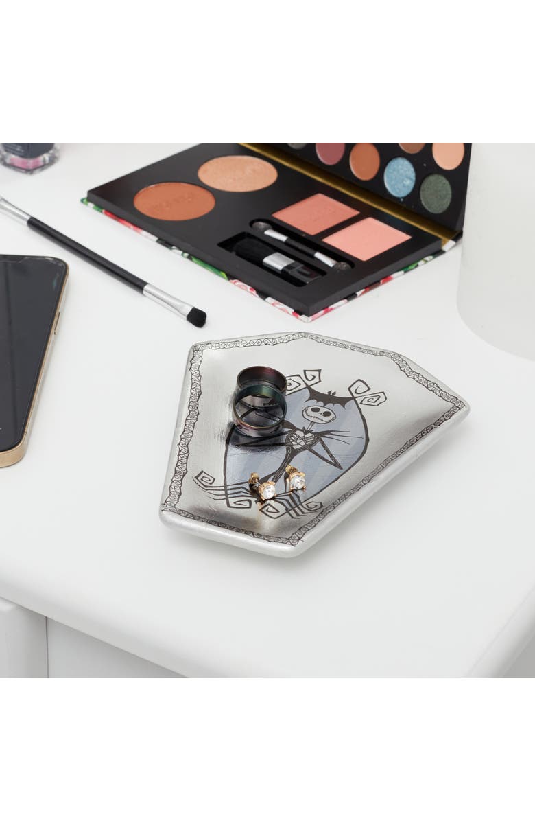 Disney The Nightmare Before Christmas Jack Skellington Trinket Tray, Alternate, color, White