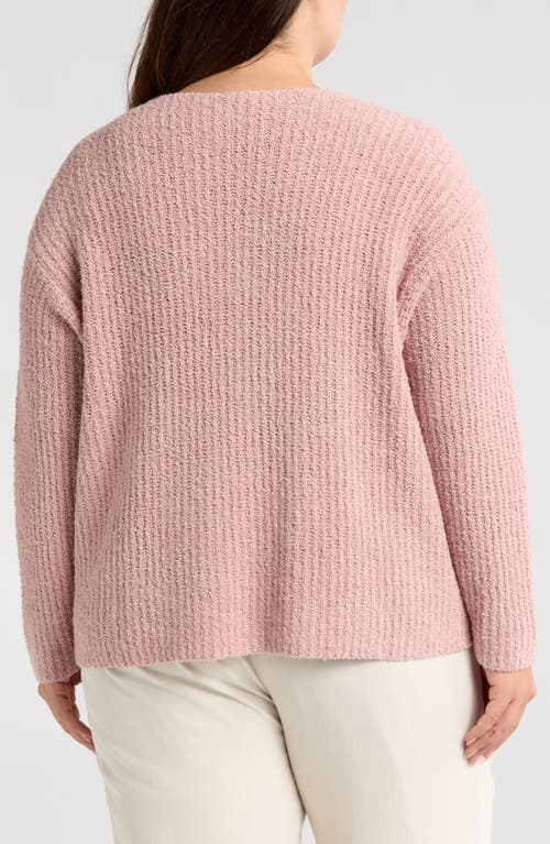 Eileen Fisher Organic Cotton Sweater In Opal
