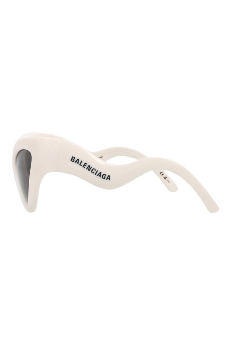 59mm Cat Eye Sunglasses, Alternate, color, IVORY IVORY GREY