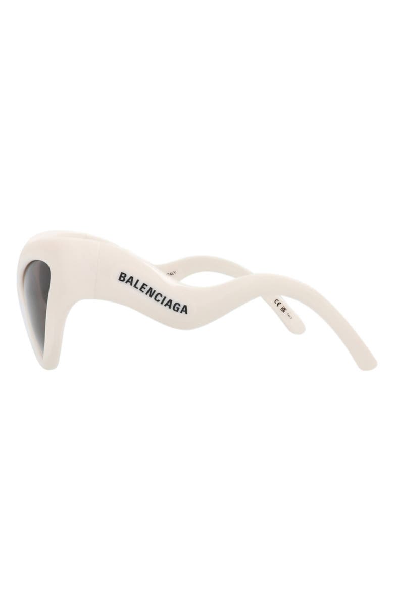 Balenciaga 59mm Cat Eye Sunglasses, Alternate, color, Ivory Ivory Grey