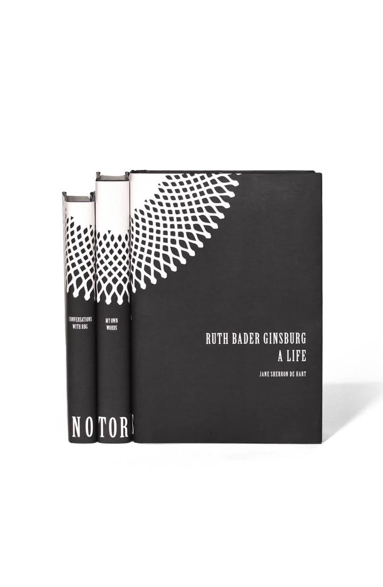 Juniper Books Ruth Bader Ginsburg Book Set, Alternate, color, Black And White