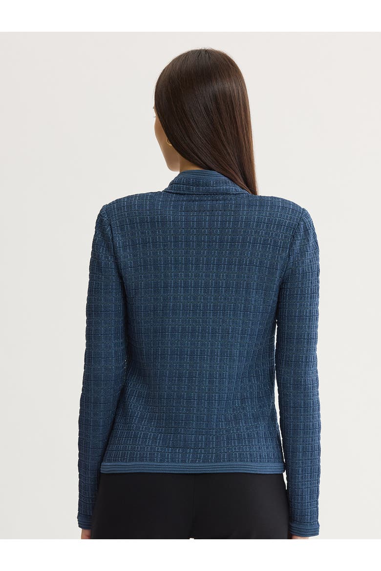 Tonal Tweed Knit Jacket, Alternate, color, Stardust