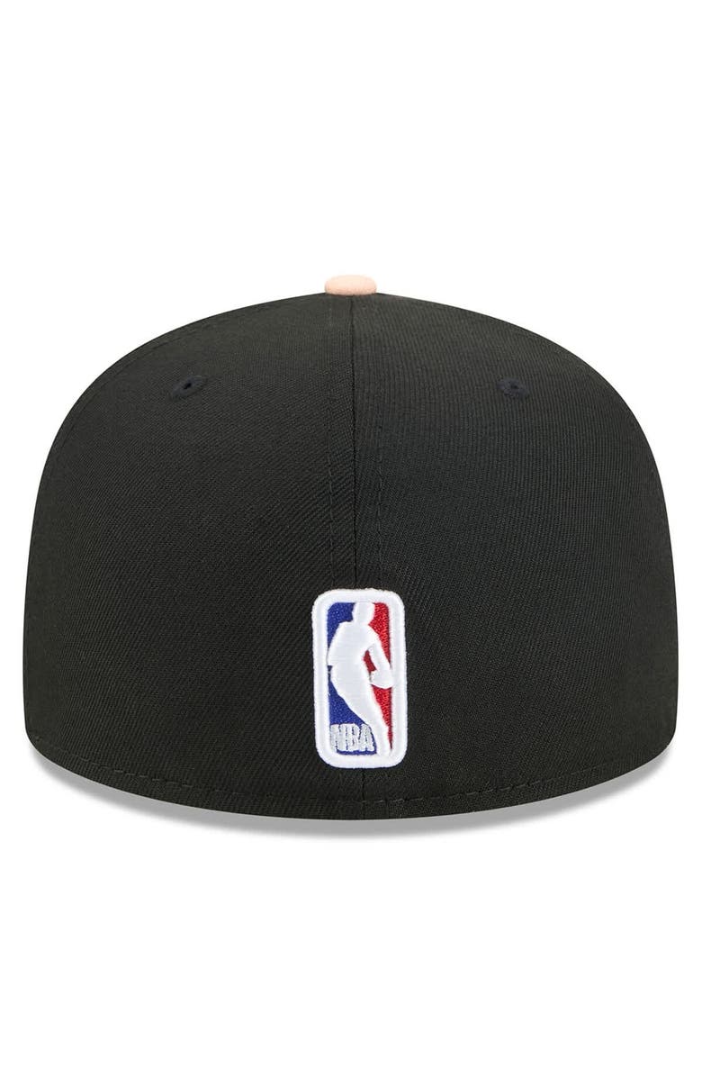 New Era Men's New Era Black Atlanta Hawks 2025/26 City Edition Alternate 59FIFTY Fitted Hat, Alternate, color, Black