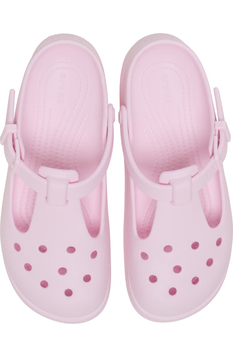 CROCS Gender Inclusive Classic Mary Jane Clog, Alternate, color, Pink Milk