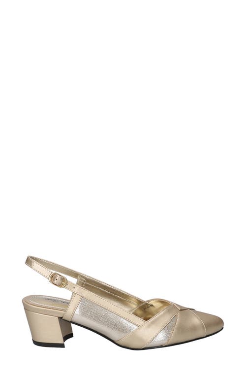 EASY STREET EASY STREET AVENA MESH SLINGBACK PUMP