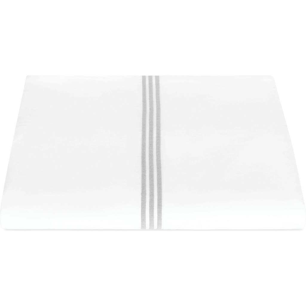 Matouk Bel Tempo Duvet Cover In Gray