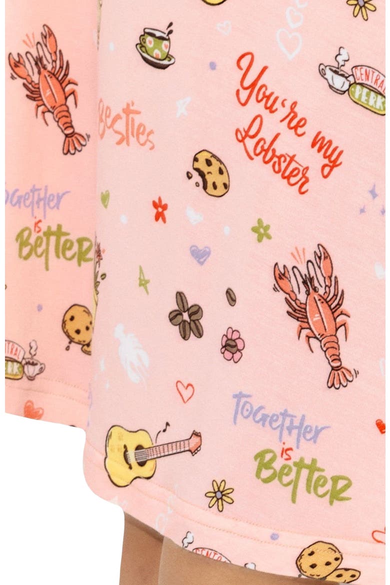 Kids' Friends You're My Lobster Short Sleeve Dress, Alternate, color, Friends: My Lobster