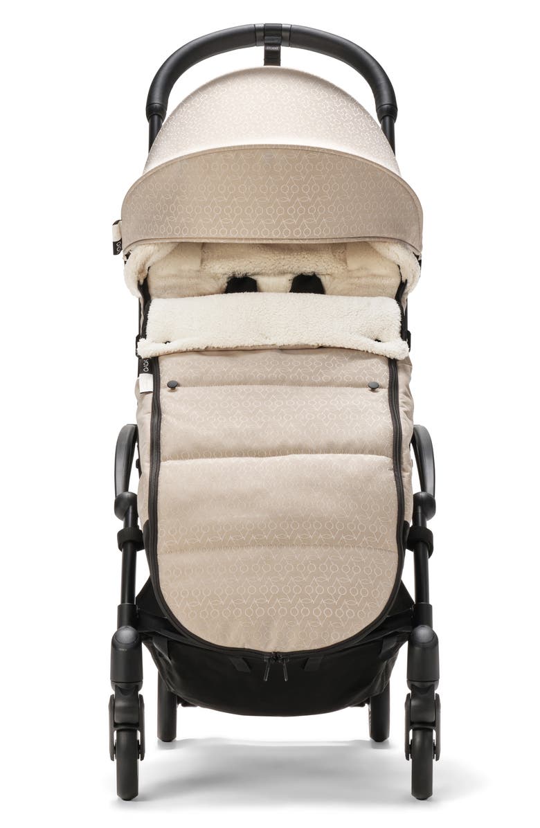 Stokke x Bonpoint YOYO Water Repellent Footmuff, Alternate, color, Beige