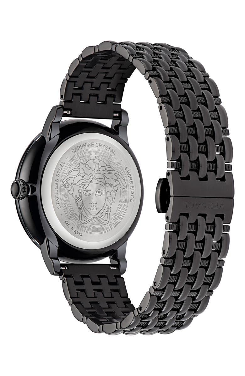 Versace La Medusa Bracelet Watch, 38mm, Alternate, color, 