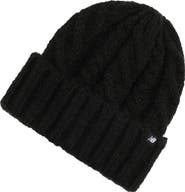 New Balance Tag Cable Knit Beanie