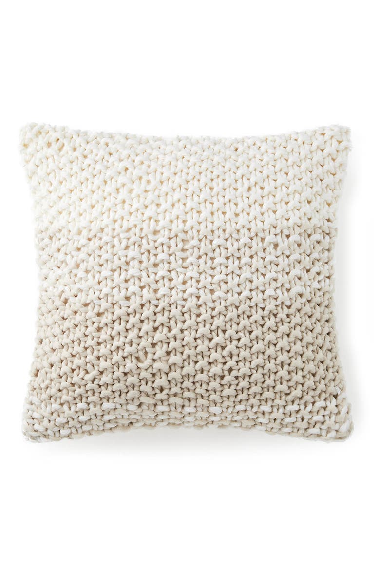 Delphine Throw Pillow, Main, color, LIGHT SAND SNOW